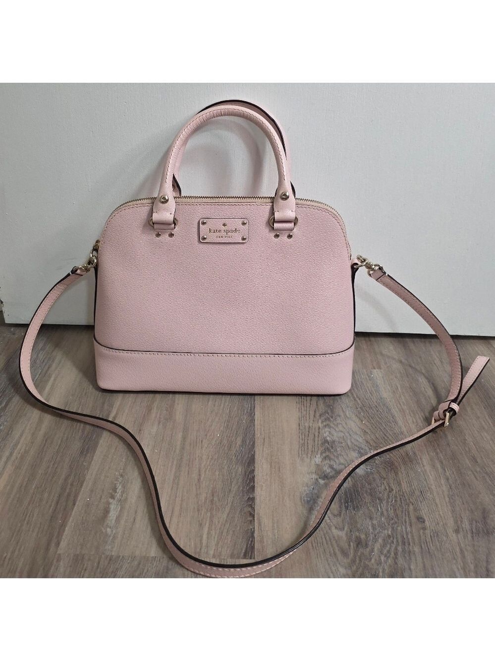 Kate Spade Wellesley Rachelle Satchel in Pink – Authentic, Excellent Condition